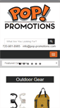 Mobile Screenshot of pop-promotions.com